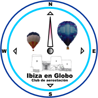 logotipo de ibiza globo